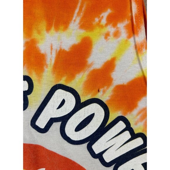 Vintage Tide Racing Team Tank Top M Orange Tie-Dye 100% Cotton Made In USA - Picture 8 of 11